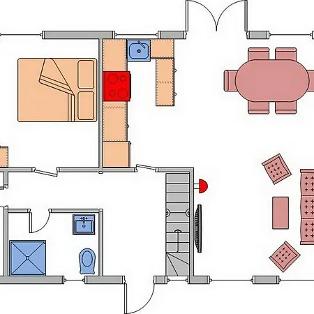 Spo-kate 1 Dom wakacyjny Böhl